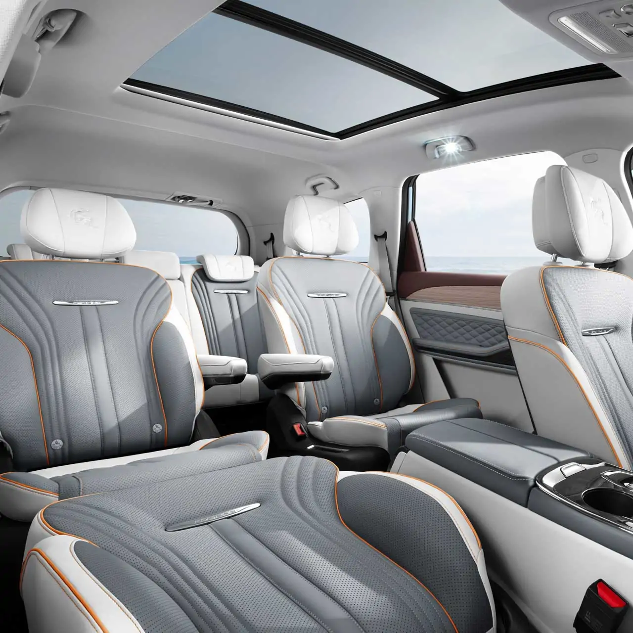 M4 filas de asientos