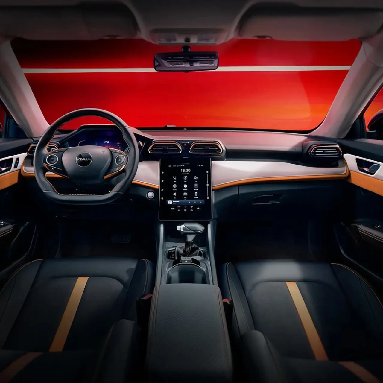 Shine Interior innovador con aspecto deportivo